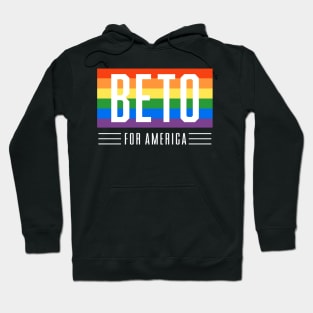 LGBTQ Beto O'Rourke For Texas 2024 | Beto For America | Beto Orourke 2022 Texas Governor | LGBT Gay Pride T-Shirt Hoodie